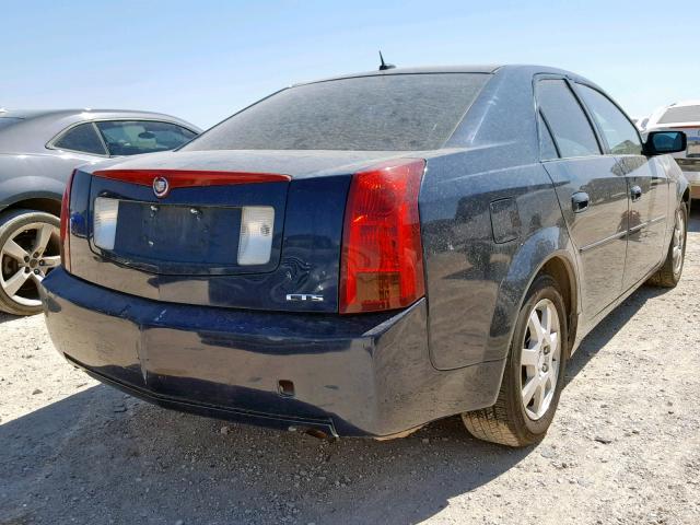 1G6DP567550172484 - 2005 CADILLAC CTS HI FEA BLUE photo 4