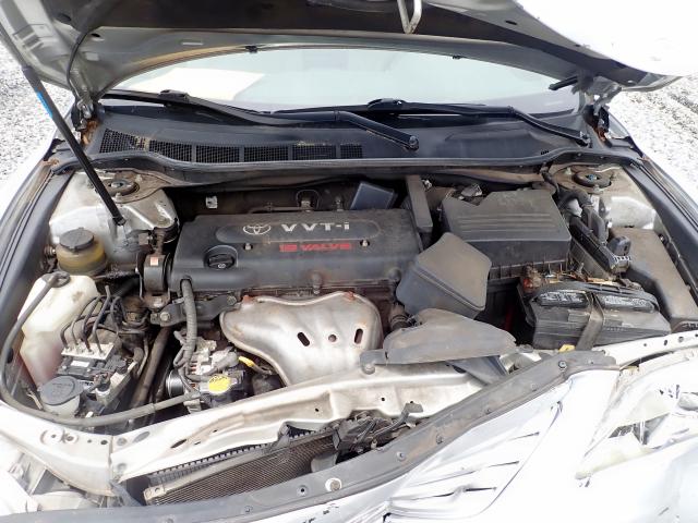 4T1BE46K27U130788 - 2007 TOYOTA CAMRY NEW SILVER photo 7