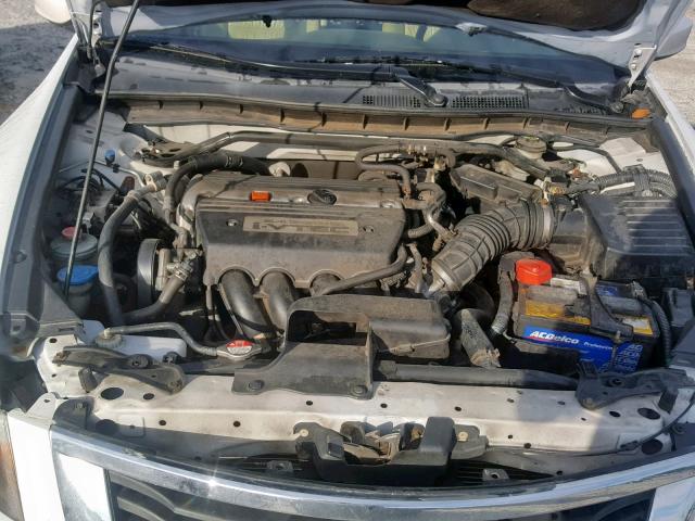 1HGCP26808A121653 - 2008 HONDA ACCORD EXL WHITE photo 7