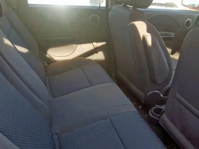 KL1TD66647B789954 - 2007 CHEVROLET AVEO BASE 红色 照片 6