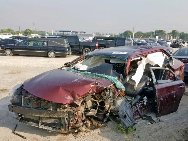 4T1BK1EB8DU023569 - 2013 TOYOTA AVALON BAS MAROON photo 2