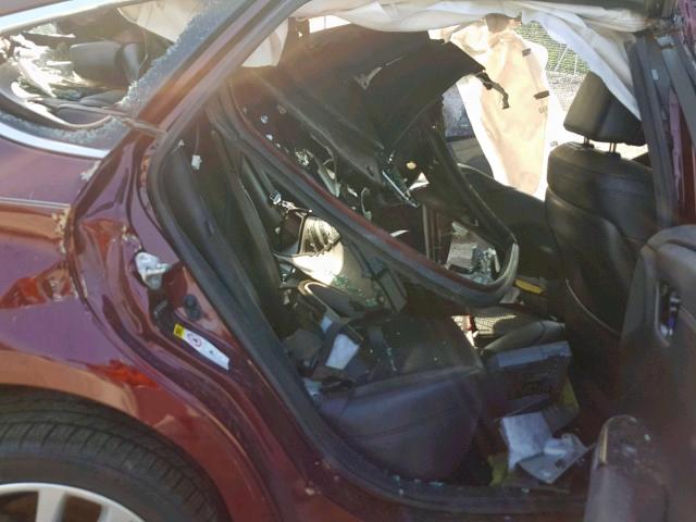 4T1BK1EB8DU023569 - 2013 TOYOTA AVALON BAS MAROON photo 6