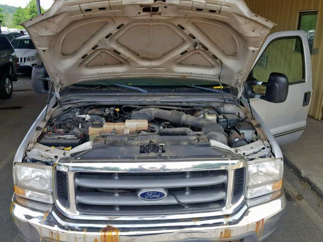 1FTSX31L6YED98750 - 2000 FORD F350 SRW S SILVER photo 7