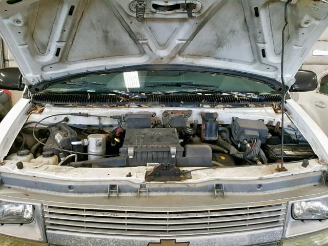 1GCDM19X24B118332 - 2004 CHEVROLET ASTRO WHITE photo 7