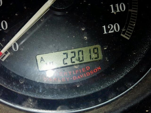 1HD1FCW146Y700052 - 2006 HARLEY-DAVIDSON FLHTCUI BLUE photo 8