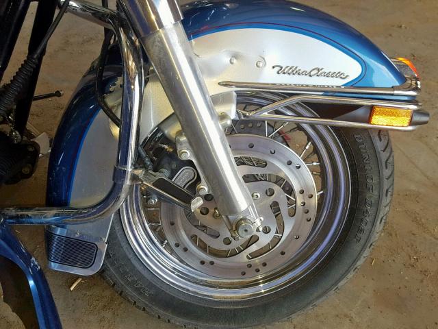 1HD1FCW146Y700052 - 2006 HARLEY-DAVIDSON FLHTCUI BLUE photo 9
