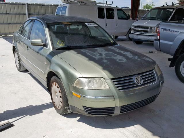 WVWMD63B74P104343 - 2004 VOLKSWAGEN PASSAT GL GREEN photo 1