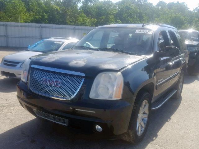 1GKFK63828J189625 - 2008 GMC YUKON DENA BLACK photo 2