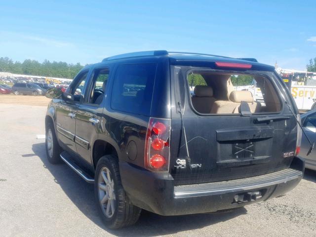 1GKFK63828J189625 - 2008 GMC YUKON DENA BLACK photo 3