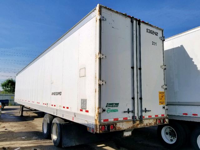 1GRAA06208T546808 - 2008 GREAT DANE TRAILER 53 TRAILER WHITE photo 3