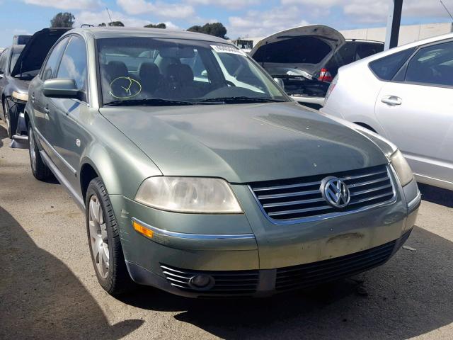 WVWRH63B82P180242 - 2002 VOLKSWAGEN PASSAT GLX 绿色 照片 1