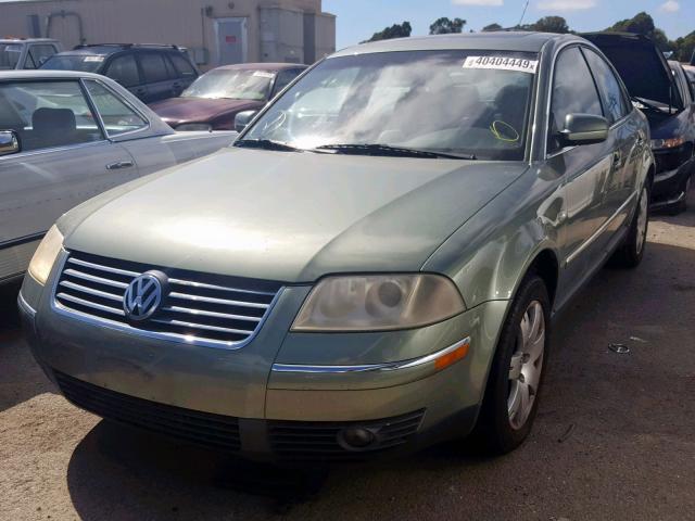 WVWRH63B82P180242 - 2002 VOLKSWAGEN PASSAT GLX 绿色 照片 2