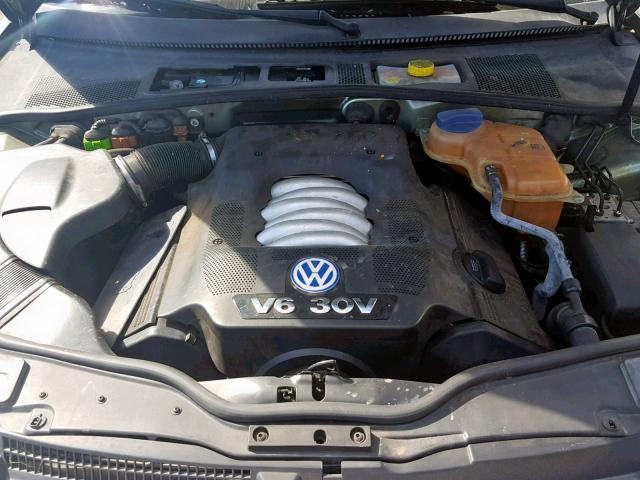 WVWRH63B82P180242 - 2002 VOLKSWAGEN PASSAT GLX 绿色 照片 7