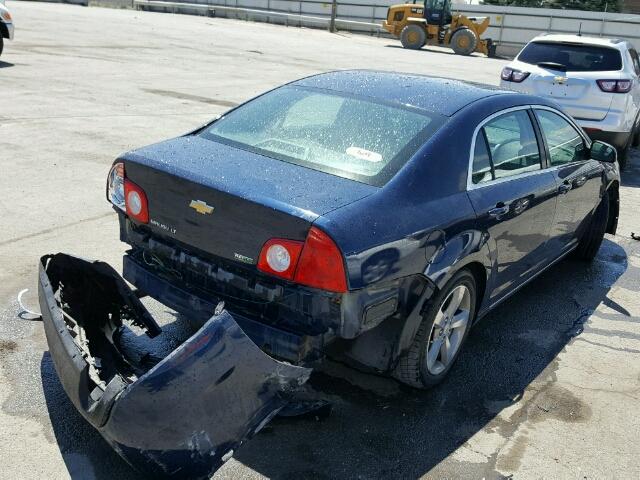 1G1ZC5EU7BF373410 - 2011 CHEVROLET MALIBU 1LT BLUE photo 4