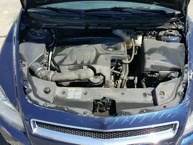 1G1ZC5EU7BF373410 - 2011 CHEVROLET MALIBU 1LT BLUE photo 7