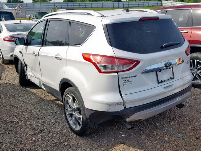 1FMCU9J90EUD13225 - 2014 FORD ESCAPE TIT WHITE photo 3