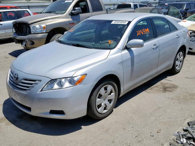 4T1BE46KX7U518707 - 2007 TOYOTA CAMRY NEW SILVER photo 2