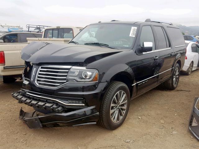 5LMJJ3HT1GEL03599 - 2016 LINCOLN NAVIGATOR BLACK photo 2