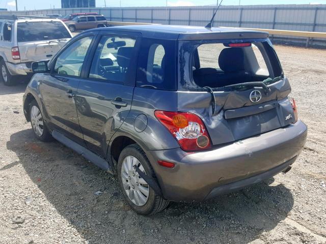 JTKKT604140066206 - 2004 TOYOTA SCION XA GRAY photo 3