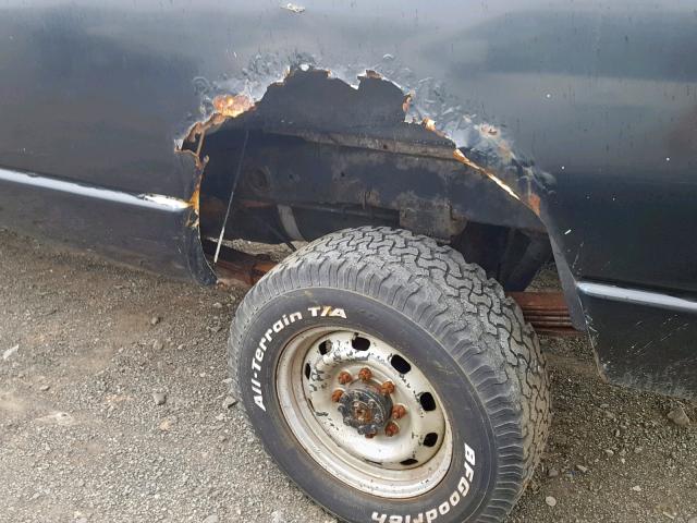 3D7KS26D08G118510 - 2008 DODGE RAM 2500 S შავი ფოტო 10