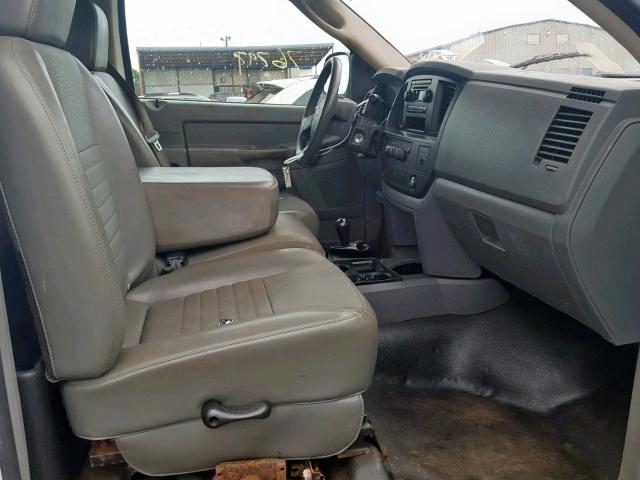 3D7KS26D08G118510 - 2008 DODGE RAM 2500 S შავი ფოტო 5