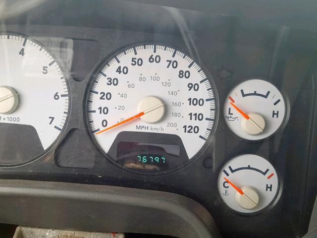 3D7KS26D08G118510 - 2008 DODGE RAM 2500 S შავი ფოტო 8