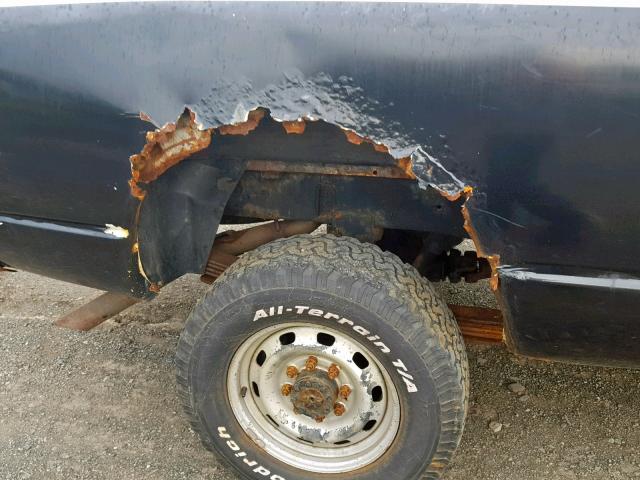 3D7KS26D08G118510 - 2008 DODGE RAM 2500 S შავი ფოტო 9