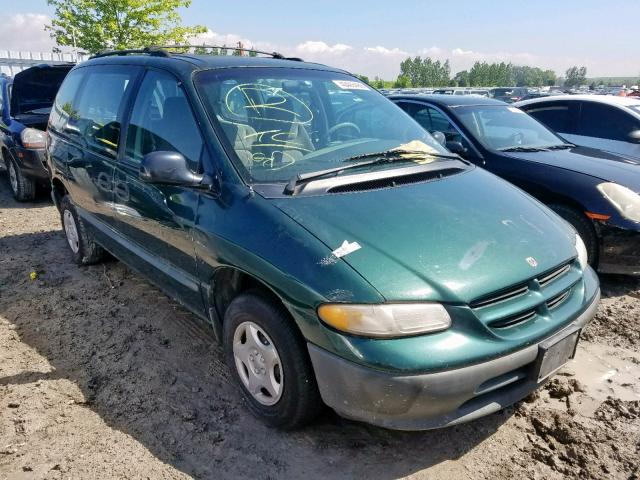 2B4FP2533WR810870 - 1998 DODGE CARAVAN GREEN photo 1