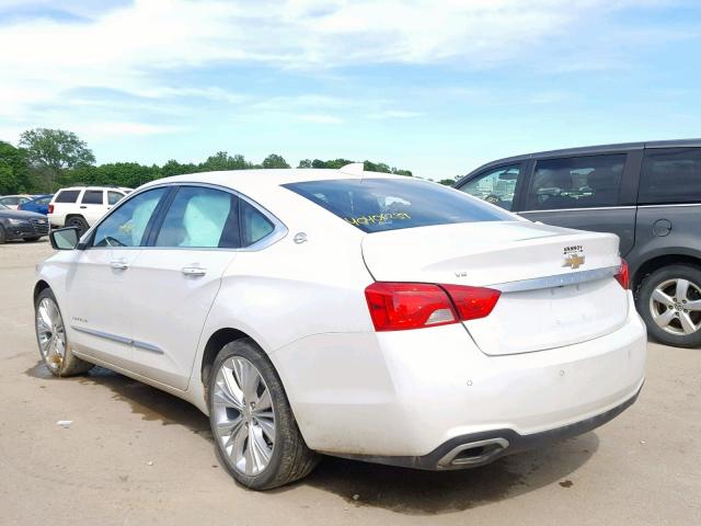 2G1145S39H9190694 - 2017 CHEVROLET IMPALA PRE WHITE photo 3