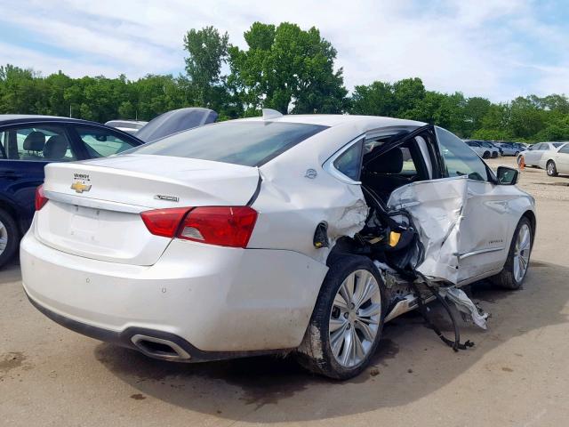 2G1145S39H9190694 - 2017 CHEVROLET IMPALA PRE WHITE photo 4