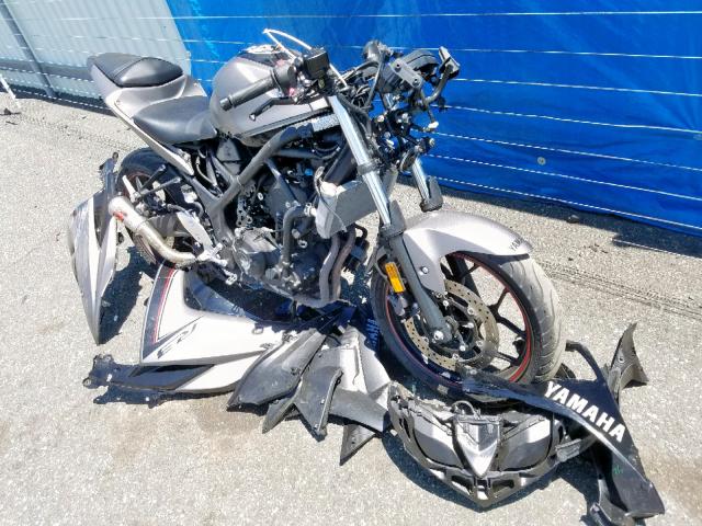 MH3RH06Y0GK010721 - 2016 YAMAHA YZFR3 GRAY photo 1