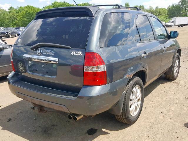 2HNYD18873H530371 - 2003 ACURA MDX TOURIN CHARCOAL photo 4