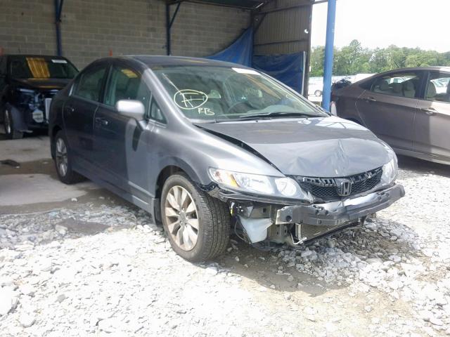 2HGFA1F95AH511107 - 2010 HONDA CIVIC EXL GRAY photo 1