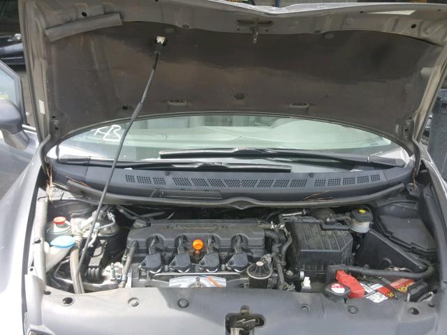 2HGFA1F95AH511107 - 2010 HONDA CIVIC EXL GRAY photo 7