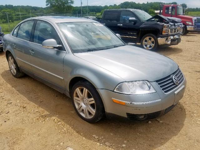 WVWAD63B25E057223 - 2005 VOLKSWAGEN PASSAT GLS GRAY photo 1