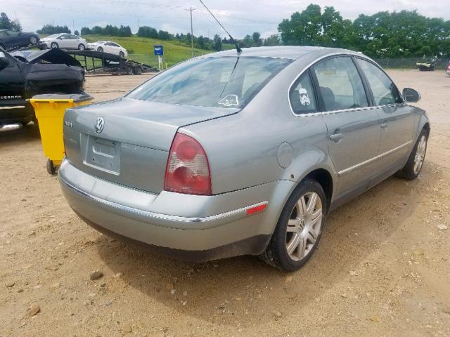 WVWAD63B25E057223 - 2005 VOLKSWAGEN PASSAT GLS GRAY photo 4