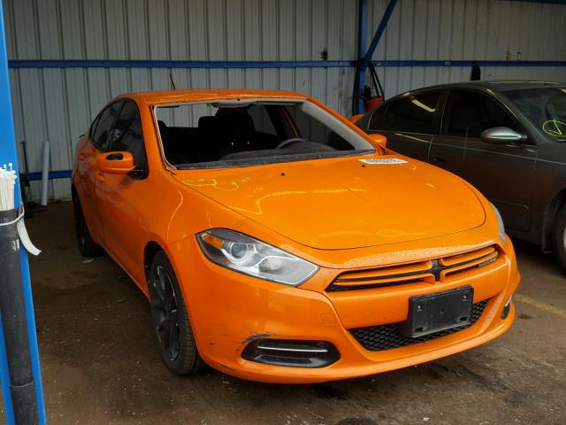 1C3CDFBA1DD171286 - 2013 DODGE DART SXT ORANGE photo 1