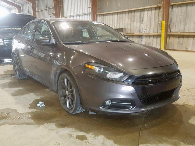 1C3CDFBB6FD363010 - 2015 DODGE DART SXT GRAY photo 1