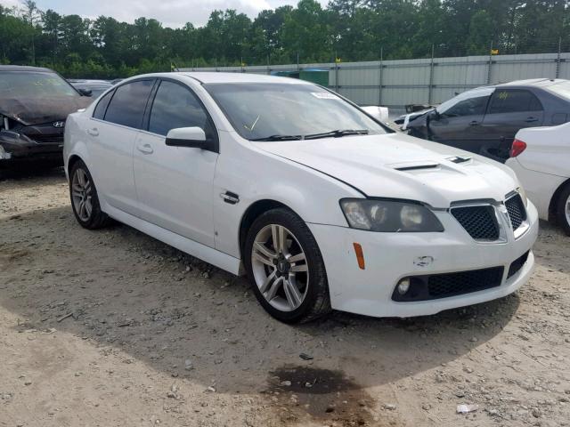 6G2ER577X8L124967 - 2008 PONTIAC G8 WHITE photo 1