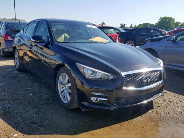 JN1BV7AR4EM698809 - 2014 INFINITI Q50 BASE BLACK photo 1