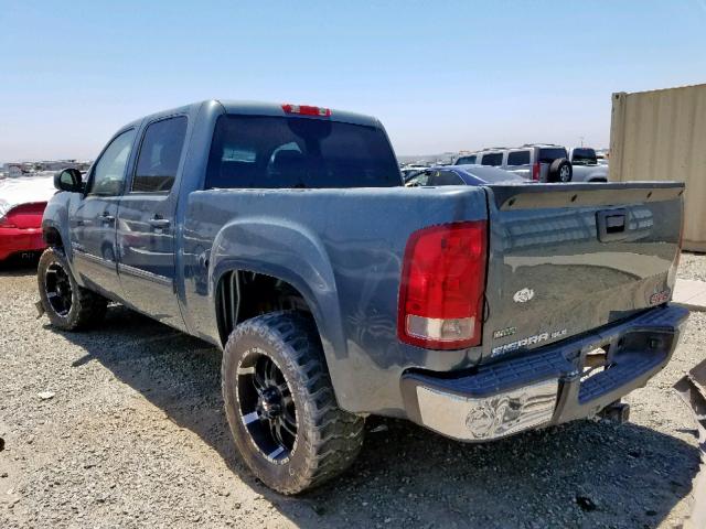 3GTEC23079G120164 - 2009 GMC SIERRA C15 BLUE photo 3