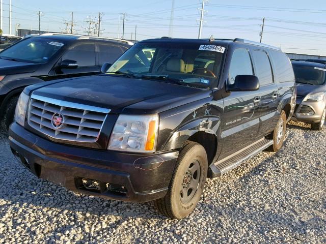 3GYFK66N36G138995 - 2006 CADILLAC ESCALADE E BLACK photo 2