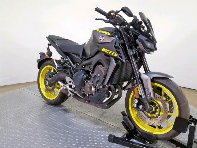 JYARN53EXJA002908 - 2018 YAMAHA MT09 BLACK photo 2