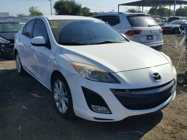 JM1BL1S58A1203518 - 2010 MAZDA 3 S WHITE photo 1