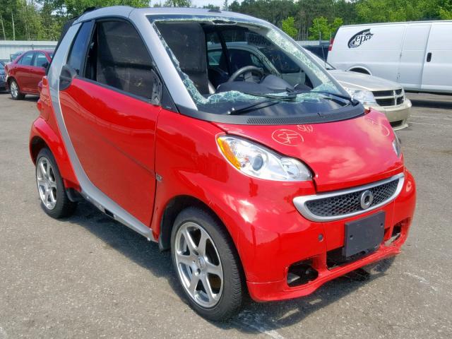 WMEEK3BA4DK624368 - 2013 SMART FORTWO PAS 红色 照片 1
