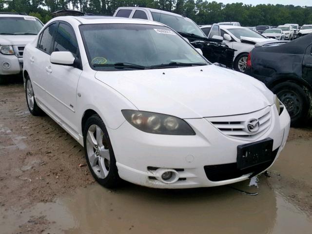 JM1BK123151278309 - 2005 MAZDA 3 S WHITE photo 1