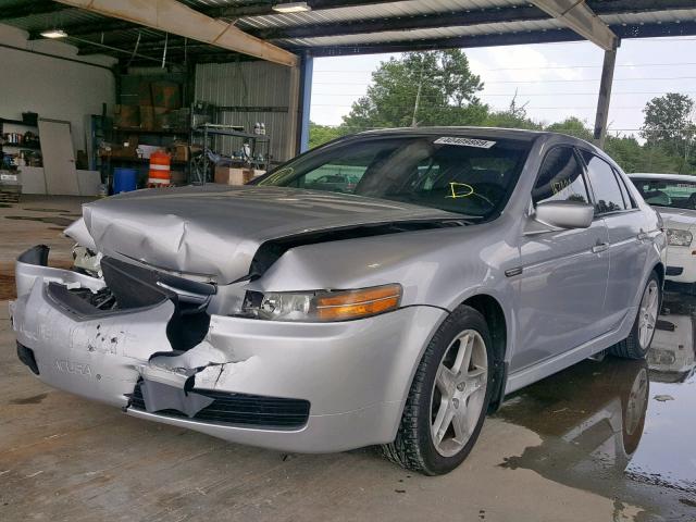 19UUA66286A056198 - 2006 ACURA 3.2TL SILVER photo 2