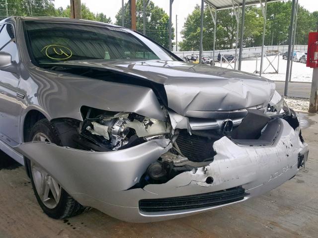 19UUA66286A056198 - 2006 ACURA 3.2TL SILVER photo 9