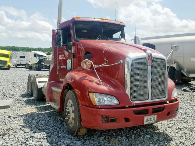 1XKAD49X6DJ347868 - 2013 KENWORTH CONSTRUCTI RED photo 1