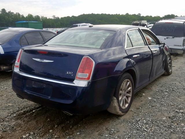 2C3CCAET7DH661785 - 2013 CHRYSLER 300C BLUE photo 4